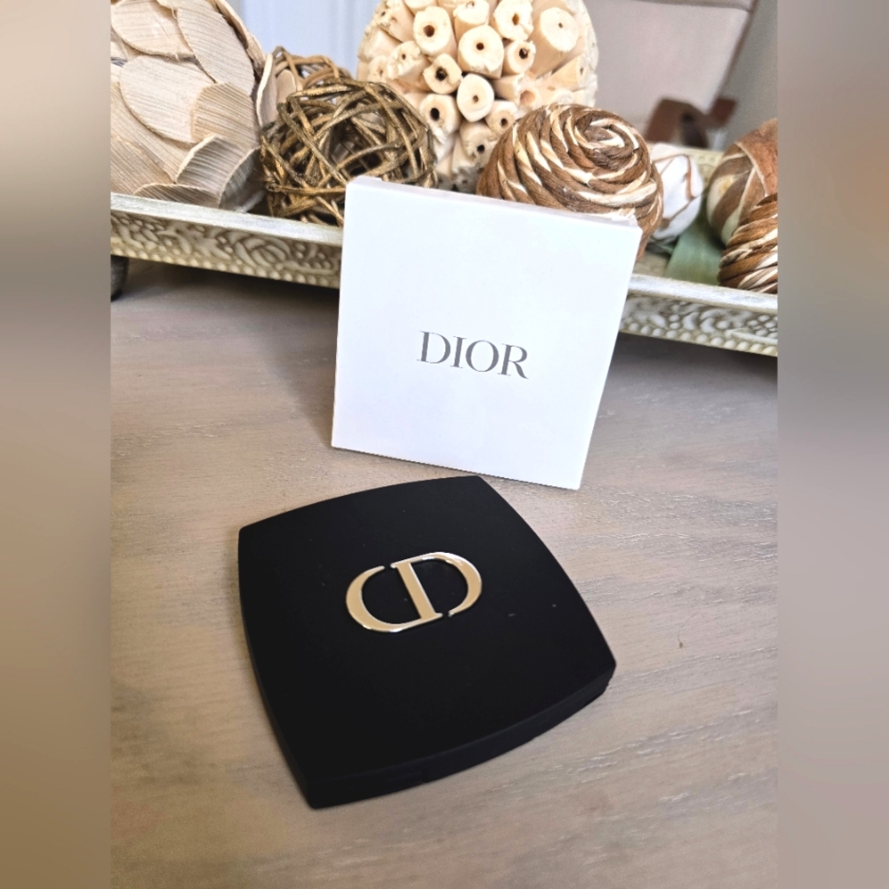 🇺🇲 Dior Black Double Sided Compact Mirror NIB